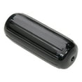 thumbnail image 2 of Taylor Made Big B Inflatable Boat Fender, Black Onyx (10" x 26") End-to-End Line Passage Fits 5/8" Rope, Hangs Horizontally or Vertically, Ribbed Technology, Needle Valve, Marine-Grade Vinyl - 71032, 2 of 5