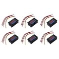 thumbnail image 1 of Pack Of 6 0.28In Led Digital Voltmeter Ammeter Dc0-100V 10A Double Color Display, 1 of 9