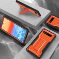 thumbnail image 4 of ExoGuard For Google Pixel 6A Case, Phone Case with Screen Protector and Kickstand (Orange), 4 of 8