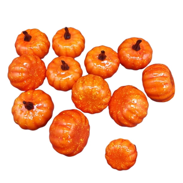 Calabaza Artificial Surtida Calabaza de Espuma de Realista para Boda 12 piezas Yuyangstore Calabaza falsa
