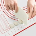 thumbnail image 6 of RUseeN Silicone Pastry Mat, Non Slip Baking Mats Silicone for Rolling Out Dough, Fondant Cooking Kneading Dough Mat Silicone Baking Mat(24" x 32",Red), 6 of 8