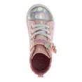 thumbnail image 6 of Disney Princess' Girls' High Top Sneakers. (Toddler/Little Kids) - Pink, 10, 6 of 6