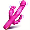 thumbnail image 1 of 1pc Waterproof G-Spot Rabbit Vibrator with 10 Frequency Modes for Couples Sex and Masturbation - Enhance Clitoral and Vaginal Stimulation for Ultimate Pleasure, 1 of 4