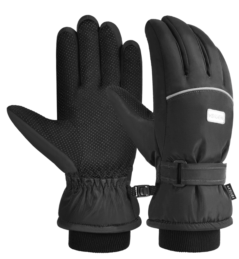 HTDBKDBK 4 Pairs Kids Ski Mittens Waterproof Snow Gloves Winter Soft Warm Mittens for Outdoor Activities 