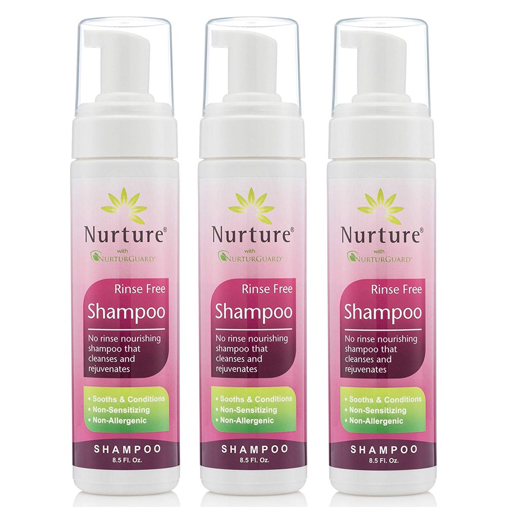No Rinse Shampoo by Nurture Rinse Free Shower Cap Alternative