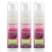 Nurture Valley Hair Wash No Rinse Foam Cleanse Rejuvenate (3 Bottles)