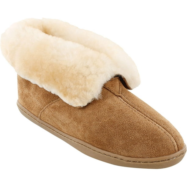 minnetonka sheepskin ankle boot