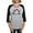 Heather/Black, variant on CafePress - Christmas Shark Long Sleeve T Shirt - Womens Baseball Tee