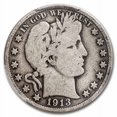 thumbnail image 2 of 1913 Barber Half Dollar VG-08 PCGS, 2 of 3