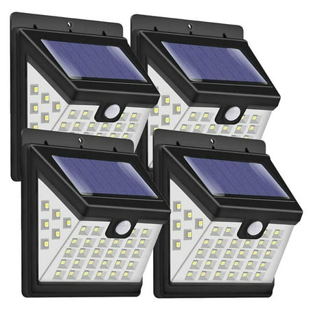 

Solar Motion Sensor Lights Outdoor 40 LED Solar Security Lights with 270° Wide Angle for Outdoor Garden Patio Pathway