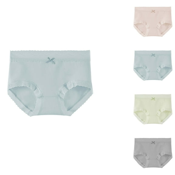 Sakmal Briefs Women's Underwear Cotton Seamless Panties Comfort Blue Women's Panties L