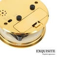 thumbnail image 3 of OULII Réveil à Quartz Design Rond Horloge de Table en Métal pour Projets DIY Adultes Lot de 1, 3 of 6