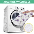 thumbnail image 6 of Pioneer Flower Floral Print Pattern Square Tablecloth, Waterproof Wipeable Spillproof Washable Table Cover for Home Kitchen Party and Daily Decor 42"x42", 6 of 6