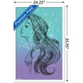 thumbnail image 3 of Disney The Little Mermaid - Sketch Wall Poster, 22.375" x 34", Framed, 3 of 3