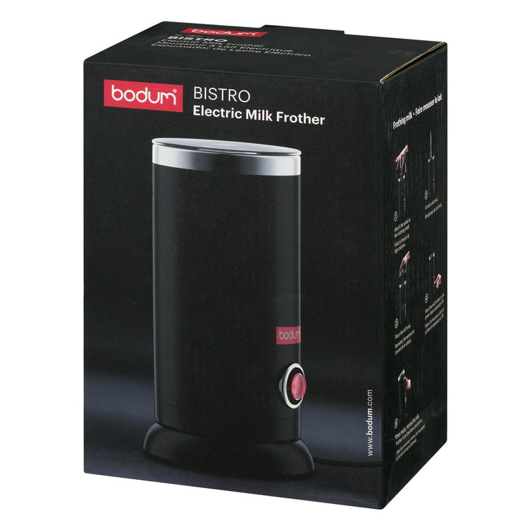 Bodum Bistro Black Electric Milk Frother-10294