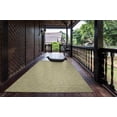 thumbnail image 4 of Ottomanson Sundance Tonal Design 5x7 Reversible Non Shedding Indoor Area Rug, 5'3" x 6'11", Green, 4 of 9