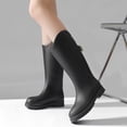 thumbnail image 5 of IUJSOY Knee High Rain Boots Women Fashion Waterproof Chelsea Boot for Women Outdoor Mud Garden Shoes, 5 of 5