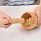 thumbnail image 4 of Natural Seasoning Spice Tools for Crushing Nuts, Grinding Garlic,Making Guacamole,Salad Dressing Eco Friendly Kitchen Gadget for Home Cooking 10*9cm, 4 of 5