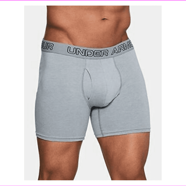 Under Men's Charged Cotton Stretch 6 Boxerjock 3-Pack XL Walmart.com