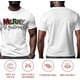 thumbnail image 5 of Camisetas informales de manga corta con hojas de acebo y feliz Navidad para hombre. Camisetas gráficas., 5 of 8
