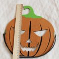 thumbnail image 4 of KAKOWELY Máscara de calabaza de fieltro para fiesta de disfraces de Halloween, terror, terror, suministros de decoración, 4 of 4
