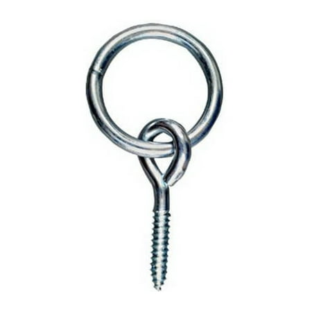 

National Hardware N220-640 S120-089 Hitching Ring On Eye Bolt 5/16 By 3-1/4 Inch 2 Inch Ring Zinc Plated Steel