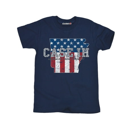 

Case IH Country Patriotic AR - CASE IH Toddler Short Sleeve Graphic T-Shirt