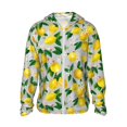thumbnail image 2 of Lsque Lemon1 UPF 50+ Lightweight Sun Protection Men's Women's Long Sleeve Shirt, Hoodie Performance -Small, 2 of 9