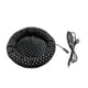 thumbnail image 3 of Almohadilla térmica para gatos, almohadilla térmica, cama eléctrica con calefacción puntos negros, 3 of 9