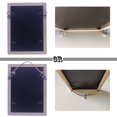thumbnail image 5 of Perchas para cuadros con anilla en D con tornillos, 100 piezas, accesorios para colgar cuadros de un solo orificio, ganchos para cuadros para espejo, reloj, decoración, pinturas, ilustraciones, marco, 5 of 5