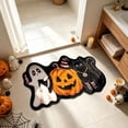 thumbnail image 5 of Miwamany Fall Harvest Welcome Mat, 15.75 x 23.62 inch Pumpkin Maple Leaf Thanksgiving Doormat, Non Slip Front Door Rug for Porch Entryway Outdoor Home, 5 of 6