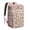 Pink-8, variant on Bright Lemon Print Insulated Backpack Cooler, Leakproof Lunch Bag for Tropical Getaways and Road Trips