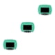 thumbnail image 1 of Wosthever Contador de pasos electrónico para caminar con pantalla LCD Contador de calorías Podómetro digital Jogging Senderismo al aire libre Verde 3piezas, 1 of 6
