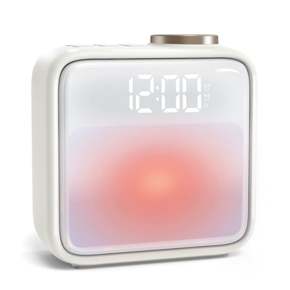 Despertador AIRIVO con luces nocturnas con ruido blanco para niños