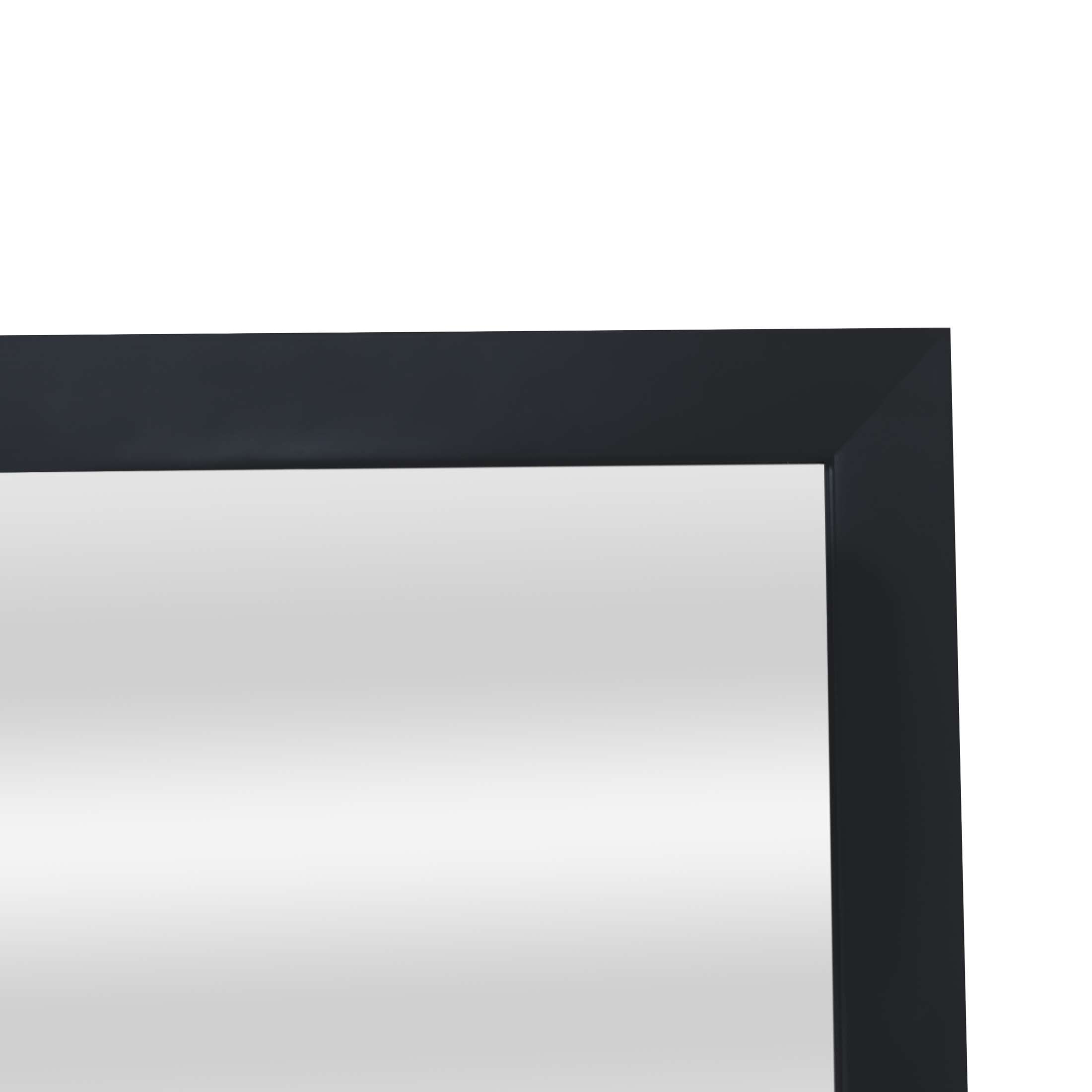 Mainstays 16x16 Black Framed Small Decorative Wall Mirror for Bathroom or Living Room