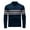 Navy, variant on Men's Sweaters Quarter Zip Cotton Pullover Sweater Polo Sweaters Striped Fall Winter Warm Sweatshirts Navy