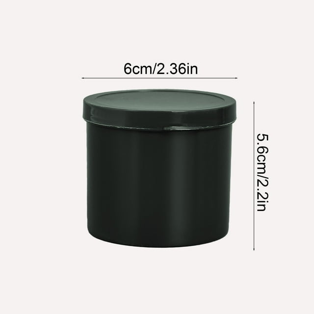 Tool Box Organizer Round Plastic Box, Transparent Round Box, Organizer, Air Foam Box, Swab, Toothpick, Toolbox, Coffee Cup, Small Drumsmall Tool Box