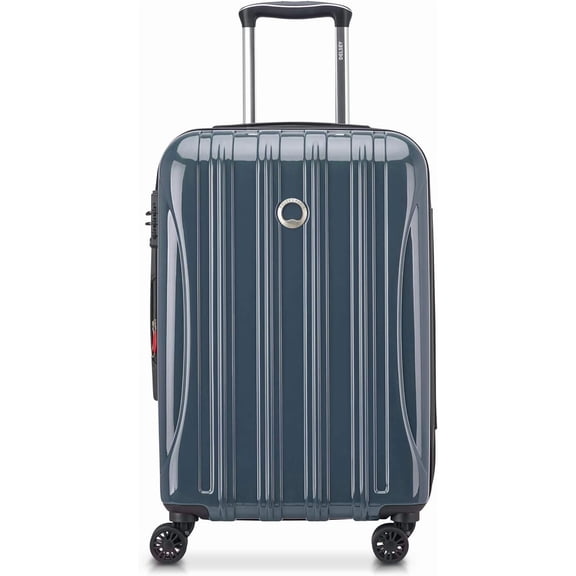Expandable Hardside Carry-On Luggage with Spinner Wheels, Blue, 21 Inch