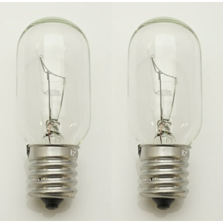 2 Pk, Microwave Exterior Light Bulb 125V for Whirlpool, AP4512653, (Best Bulbs For Forcing)