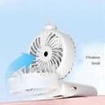 thumbnail image 5 of 5000MAh Portable Fan with Mist Function, LCD Display, USB Quiet Cordless Mini Electric Fan Rechargeable Water Fan, A, 5 of 5