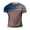 Pink, variant on TSADFHJI Mens Funny T-Shirts 4Xl Winter Mens Shirts Casual Short Sleeve Summer 3D Digital Printing Independence Day Graphic T Shirt Short Sleeve Xxl Red