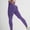 Purple, variant on Palazzo Pants For Women Casual Pants For Women Track Pants High Waist Rise Full Straight-Leg Watermelon Red M