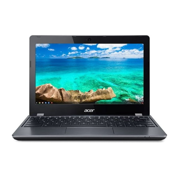 Restored ACER C740 - C4PE, CELERON 3205U, 1.5 GHZ, 4GB, SSD 16GB, 11.6W,WiFi, BLUETOOTH, CHROME OS, WEBCAM (Refurbished)