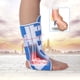 thumbnail image 1 of Soporte para tobillo BuyWeekMX ajustable para articulación de rodilla pie S M L, 1 of 9