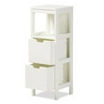 thumbnail image 2 of Bowery Hill White Finished 2-Drawer Wood Storage Cabinet, 2 of 8