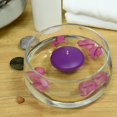 thumbnail image 2 of Zest Candle 12-Piece Floating Candles, 3-Inch, Purple, 2 of 5