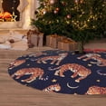 thumbnail image 6 of Picia Leopard Print Print Christmas Tree Skirt , Christmas Tree Skirt Ornaments for Merry Christmas Holiday Party Decorations Indoor Outdoor-36", 6 of 7