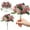 Purple, variant on Artificial Hydrangea Flower Bouquet with 16 Heads for Home and Hotel Decoration with Colorful and Lively Design