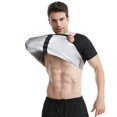 thumbnail image 2 of Men Neoprene Sauna Thermo Sweat Body Shaper Waist Trainer Gym Slim Corset Vest, 2 of 8