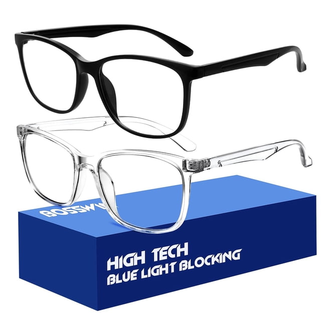 Gafas que bloquean la luz azul BOSSWIN Square Fashion